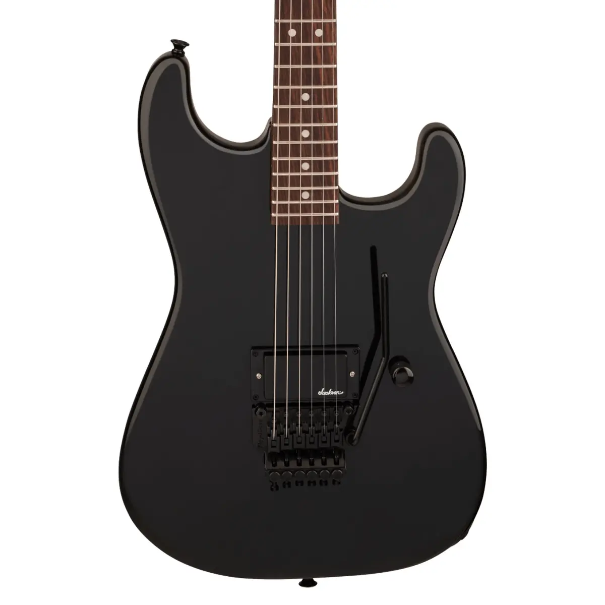 Jackson Pro Origins 1985 San Dimas Sd1a H Fr Electric Guitar - Gloss Black, Rosewood Fingerboard 1