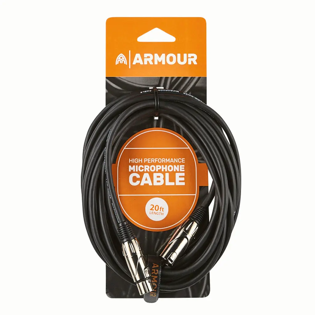 Armour Ccp20u Hp Can 20 Foot Black With Upgraded Connectors 1
