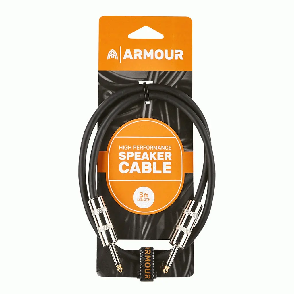 Armour Sjp3 Hp Jack 3 Foot Speaker Lead 1