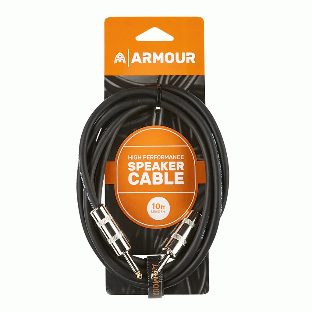 Armour Sjp10 Hp Jack 10 Foot Speaker Cable 1