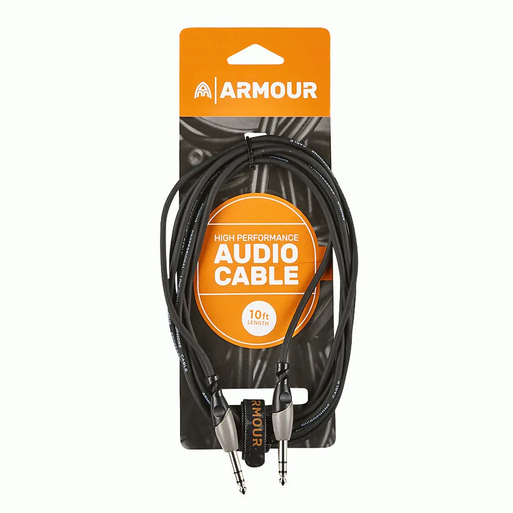 Armour Sc44s 1/4 Stereo To 1/4 Stereo Cable 1