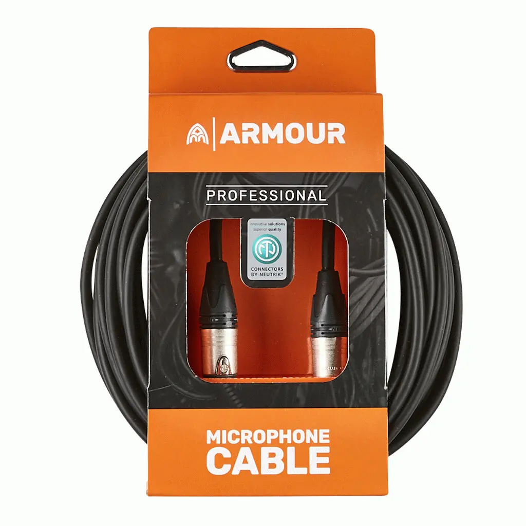 Armour Nxxp30 Microphone Cable 30 Foot With Neutrik Connector Xlr To Xlr 1