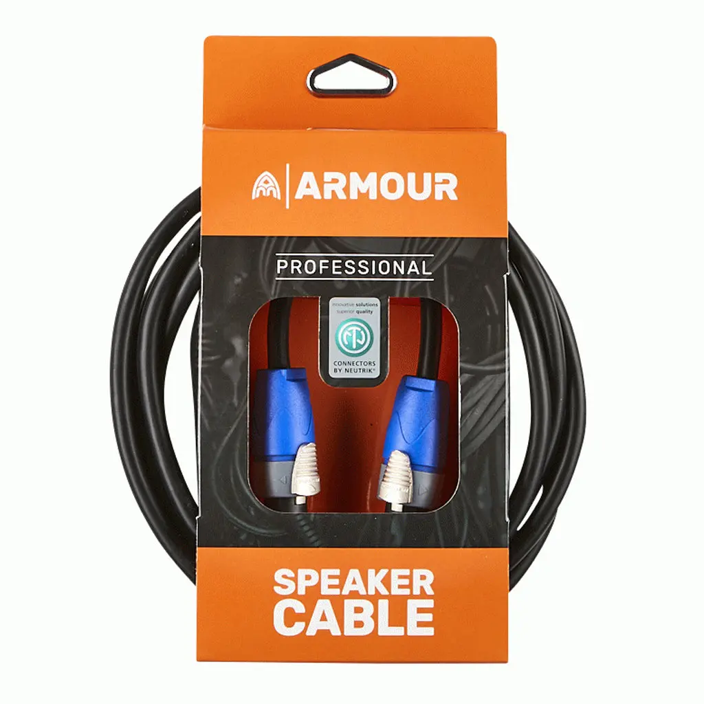 Armour N2sp10 Speaker Cable 10 Foot With Nl2fx Neutrik Connector 1
