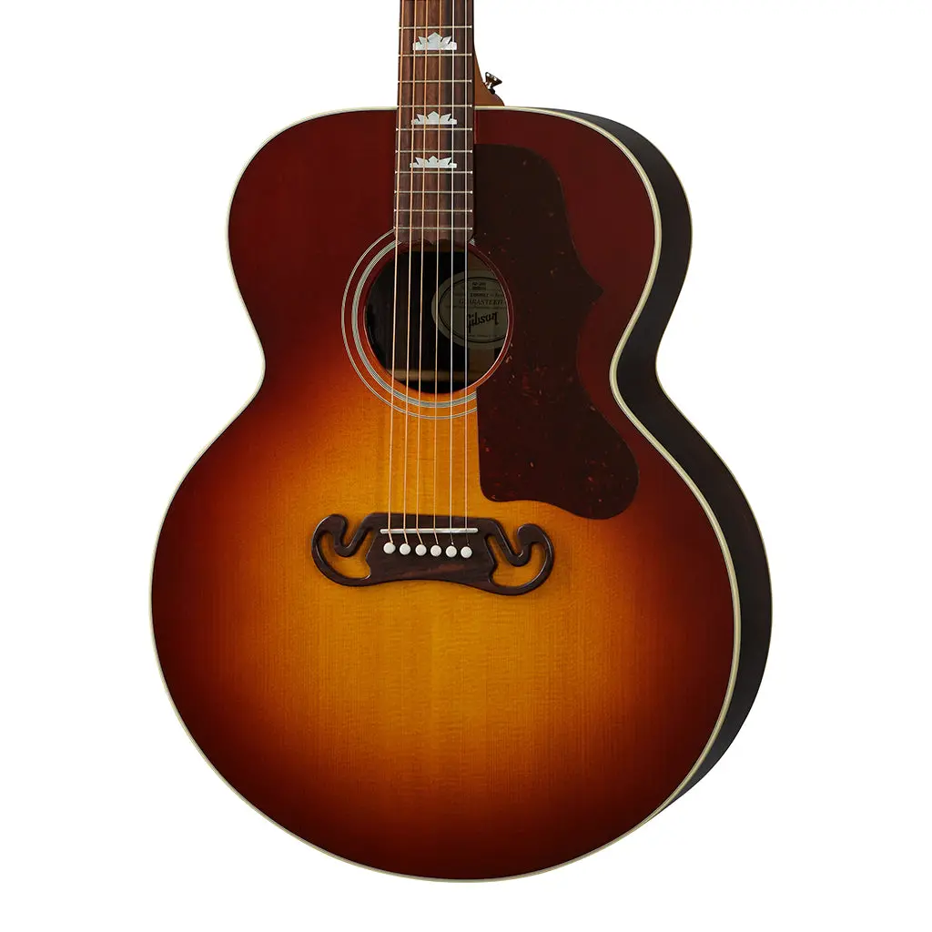Gibson Sj200 Studio Acoustic Guitar - Rosewood Burst - Rosewood Fretboard 1