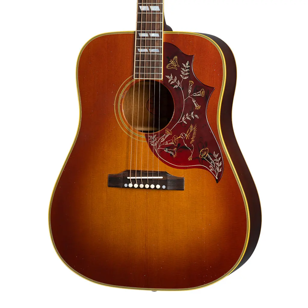 Gibson Custom Shop Murphy Lab 1960 Hummingbird Light Aged Heritage Cherry Sunburst 1