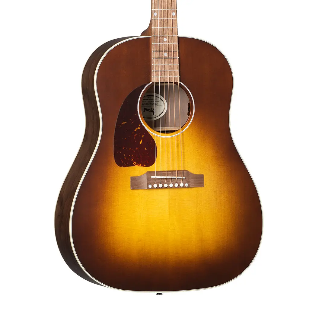 Gibson J45 Studio Walnut Lefty Satin Walnut Burst 1