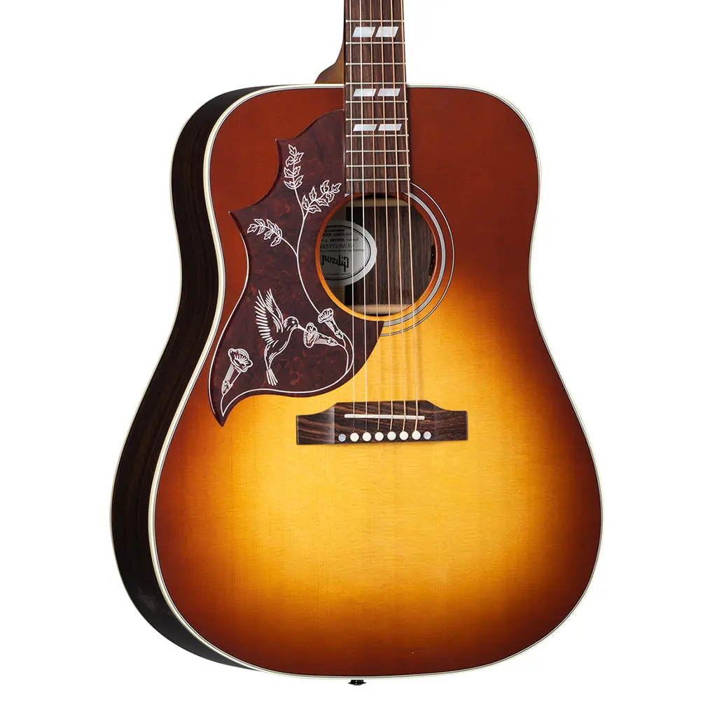 Gibson Hummingbird Studio Rosewd Satin R'burst Lh 1