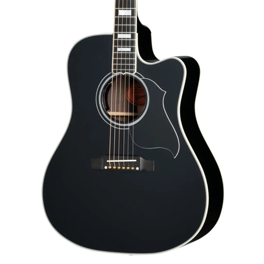 Gibson Songwriter Ec Custom Ebony Acoustic Guitar 1