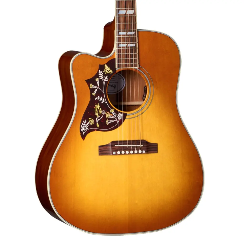 Gibson Hummingbird Standard Ec Heritage Left- Handed Acoustic Guitar - Cherry Sunburst 1