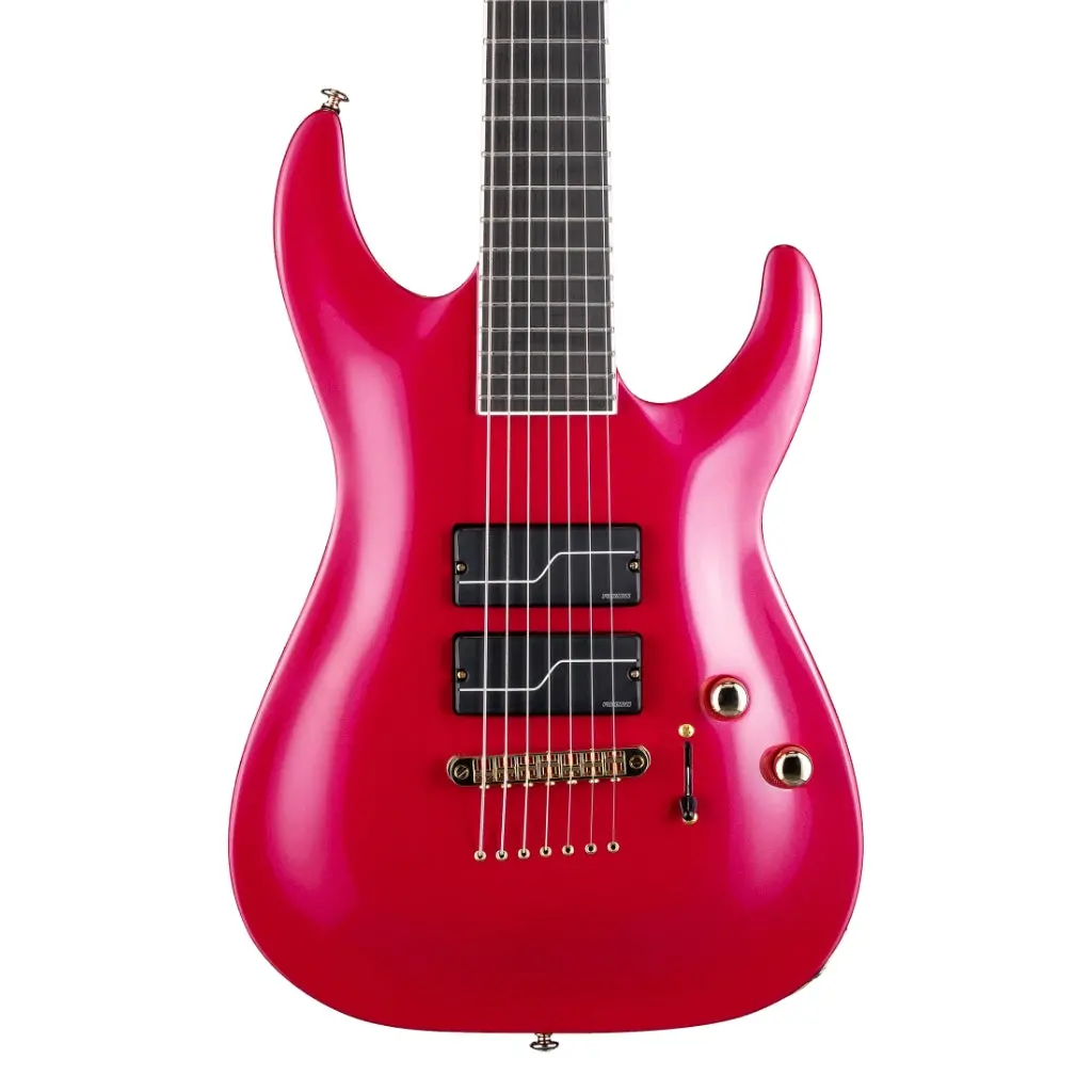 Esp Ltd Stephen Carpenter Sc-607B 7-String Baritone Electric Guitar - Magenta 1