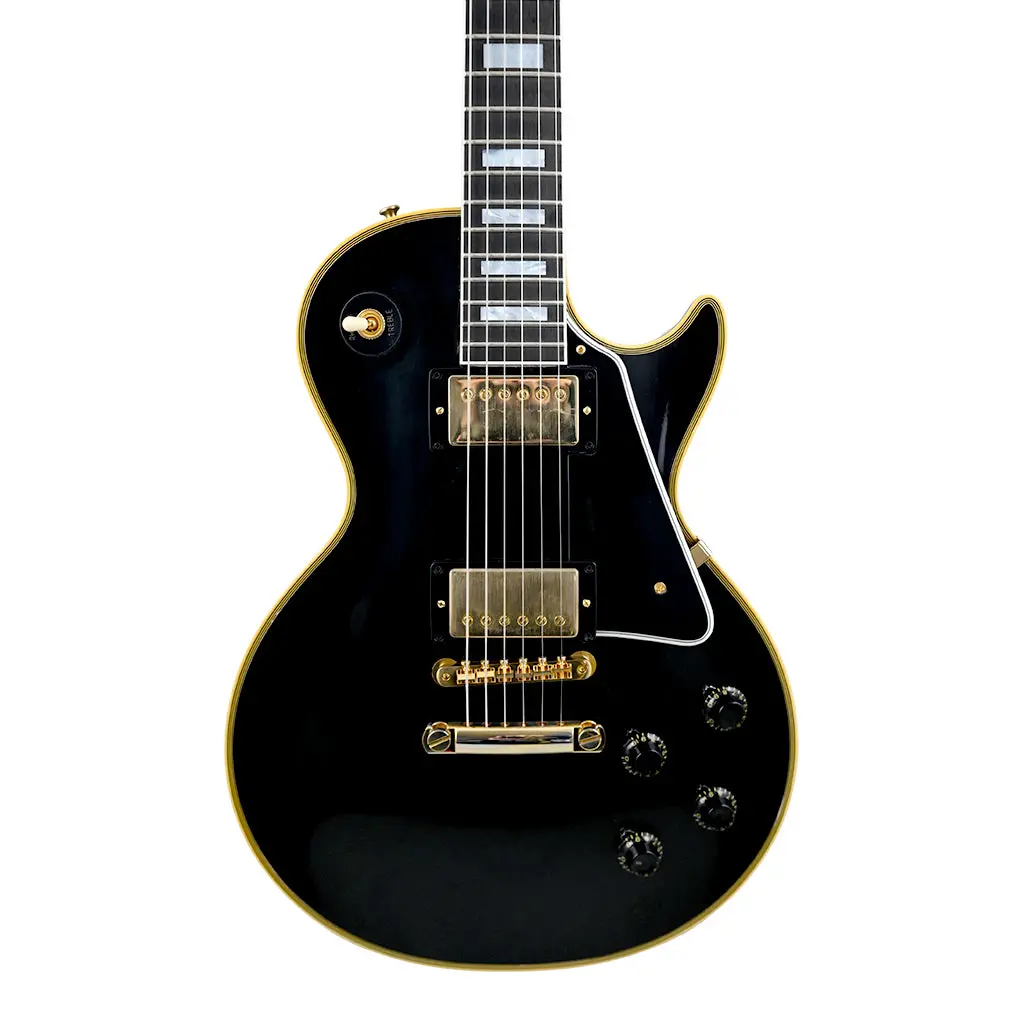 Gibson Custom Shop '57 Les Paul Custom Reissue - Ebony - Vos 1