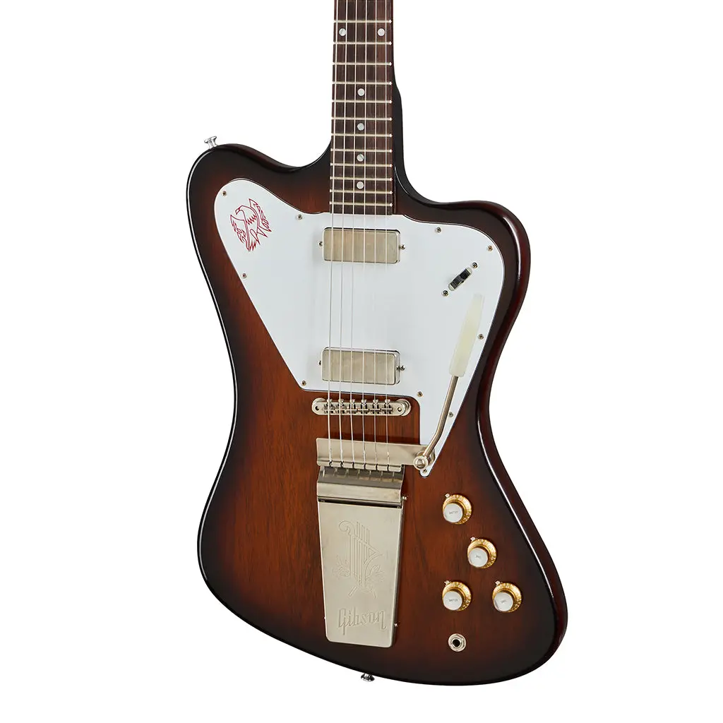 Gibson 65 Non-Reverse Firebird V Maestro Vibrola Vos Vintage Sunburst 1