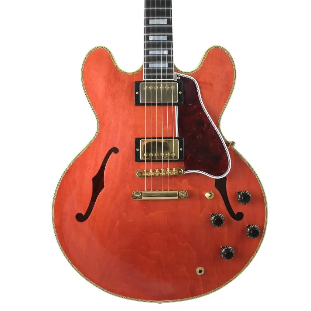 Gibson Custom Shop - Murphy Lab '59 Es-355 - Light Aged Watermelon Red 1