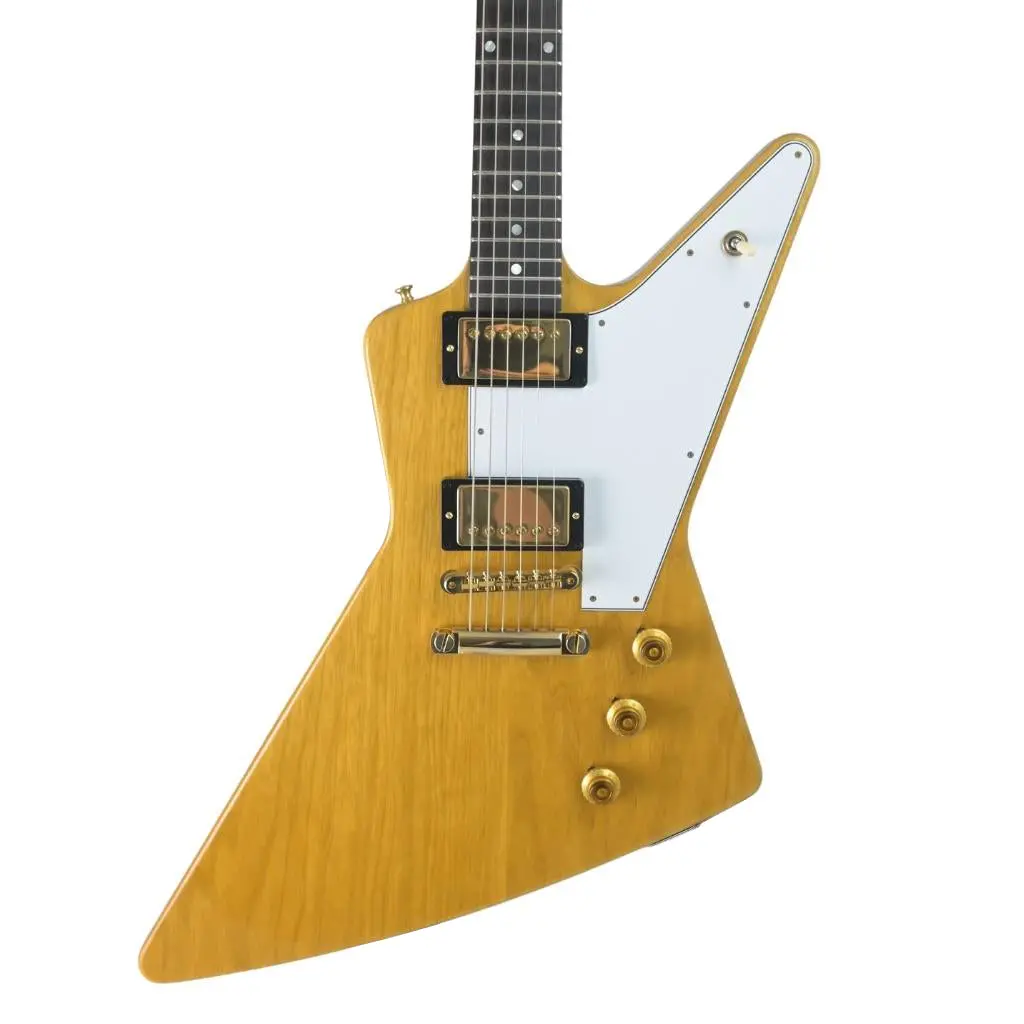 Gibson Custom Shop - 1958 Korina Explorer - White Guard 1