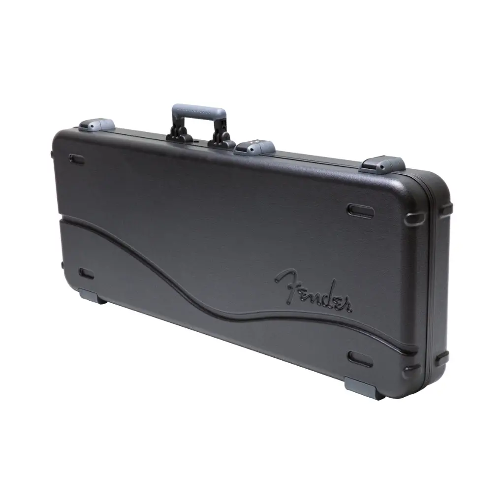 Fender Deluxe Molded Jaguar/Jazzmaster Case - Black 1