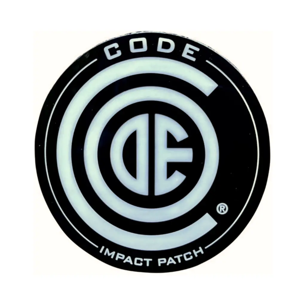 Code Drum Heads Single Beater Lite Impact Patch - 10Mil 1