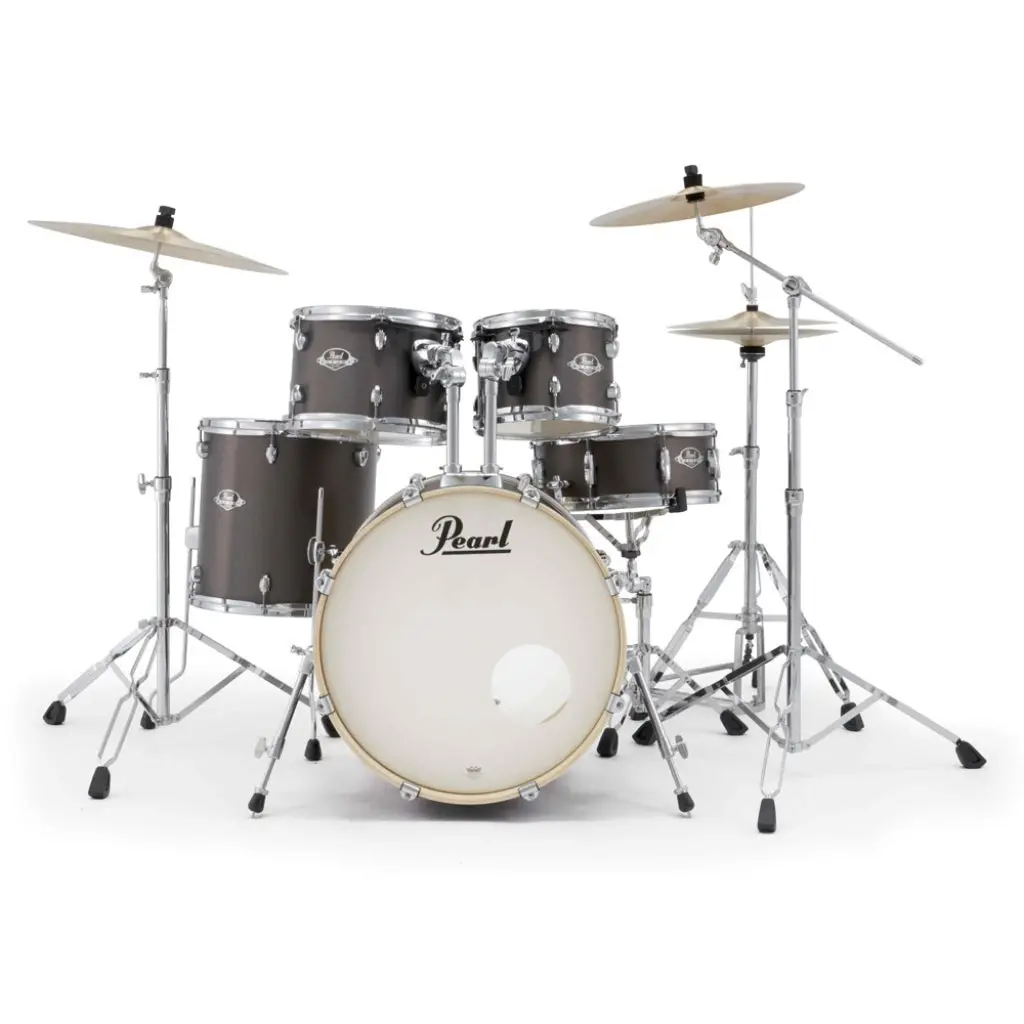 Pearl Export Plus 5Pc 20" Fusion Drum Kit With Zildjian Cymbals - Brushed Bronze 2