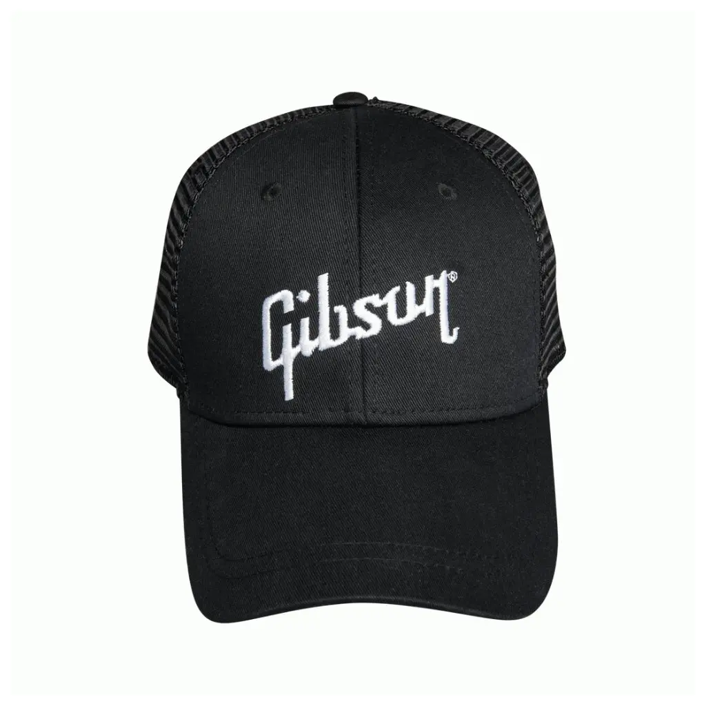 The Gibson Black Trucker Snapback 1