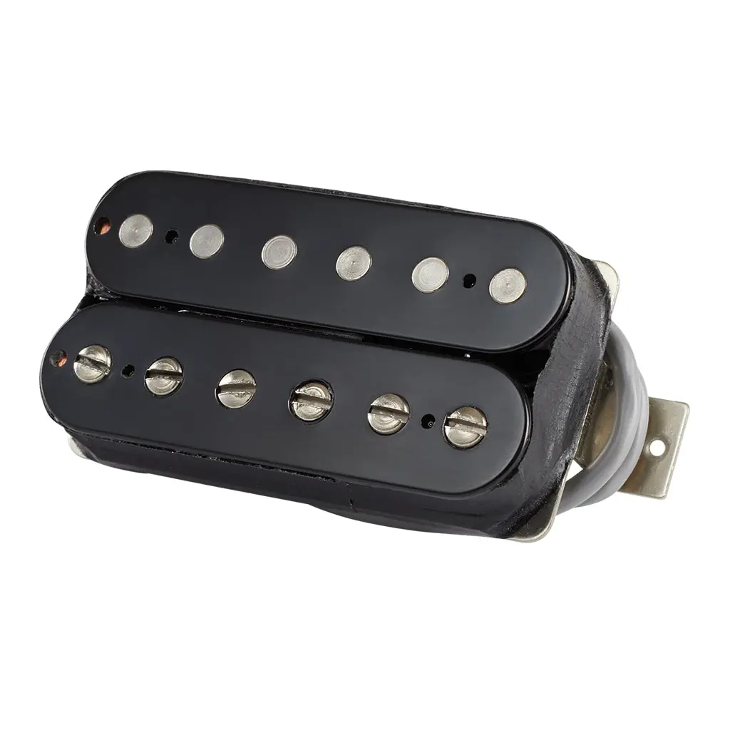 Gibson 498T Hot Alnico Bridge - Double Black 1