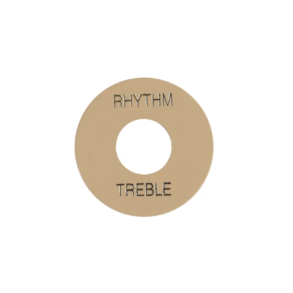 Gibson Toggle Switch Washer (Creme, Gold Imprint) - Prwa030 Switch Washer 1