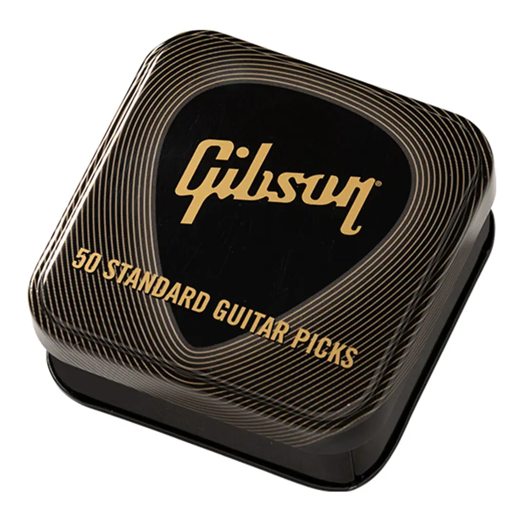 Gibson Guitar Pick Tin Heavy (50 Pcs.) 2