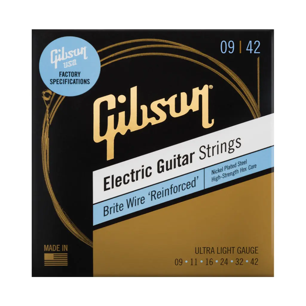 Gibson Brite Wire Reinforce Elec Ultra Lt (9-42) 1