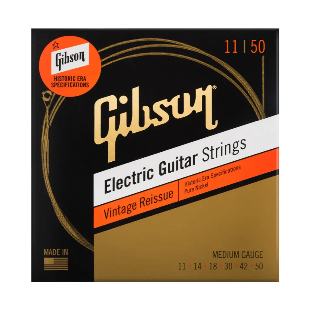 Gibson Vintage Reissue El.Strings Med (11-50) Nickel 1