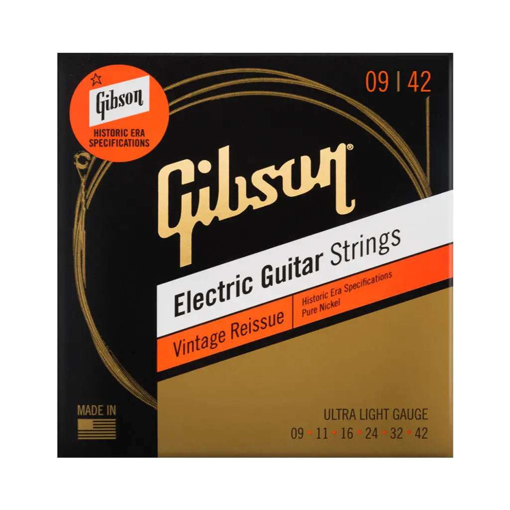 Gibson Vintage Reissue El.Strings Ul (9-42) Nickel 1