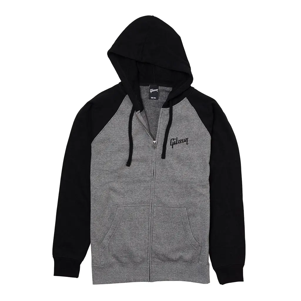 Gibson Logo Full-Zip Hoodie Xs 1