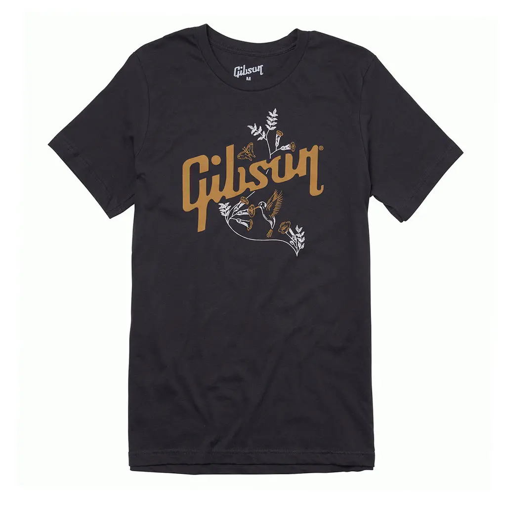 Gibson Hummingbird Tee Xs 1