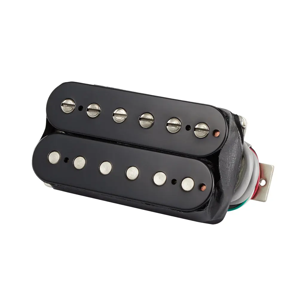 Gibson 490R Modern Classic Rhythm Alnico Ii 4C Humbucker Double Black Pickup 1