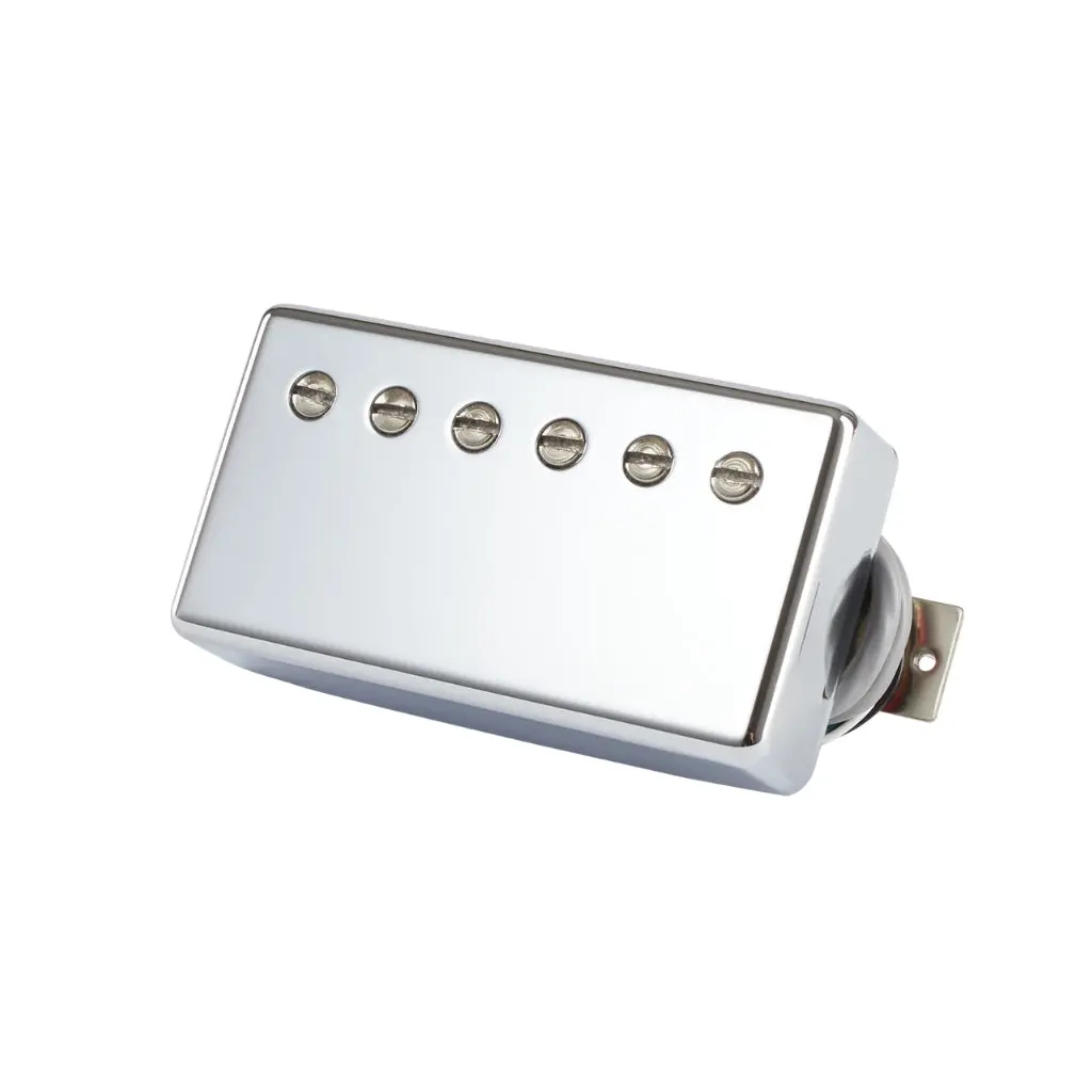 Gibson 490R Modern Classic Rhythm Alnico Ii Neck Humbucker 4-Conductor Chrome Pickup 1