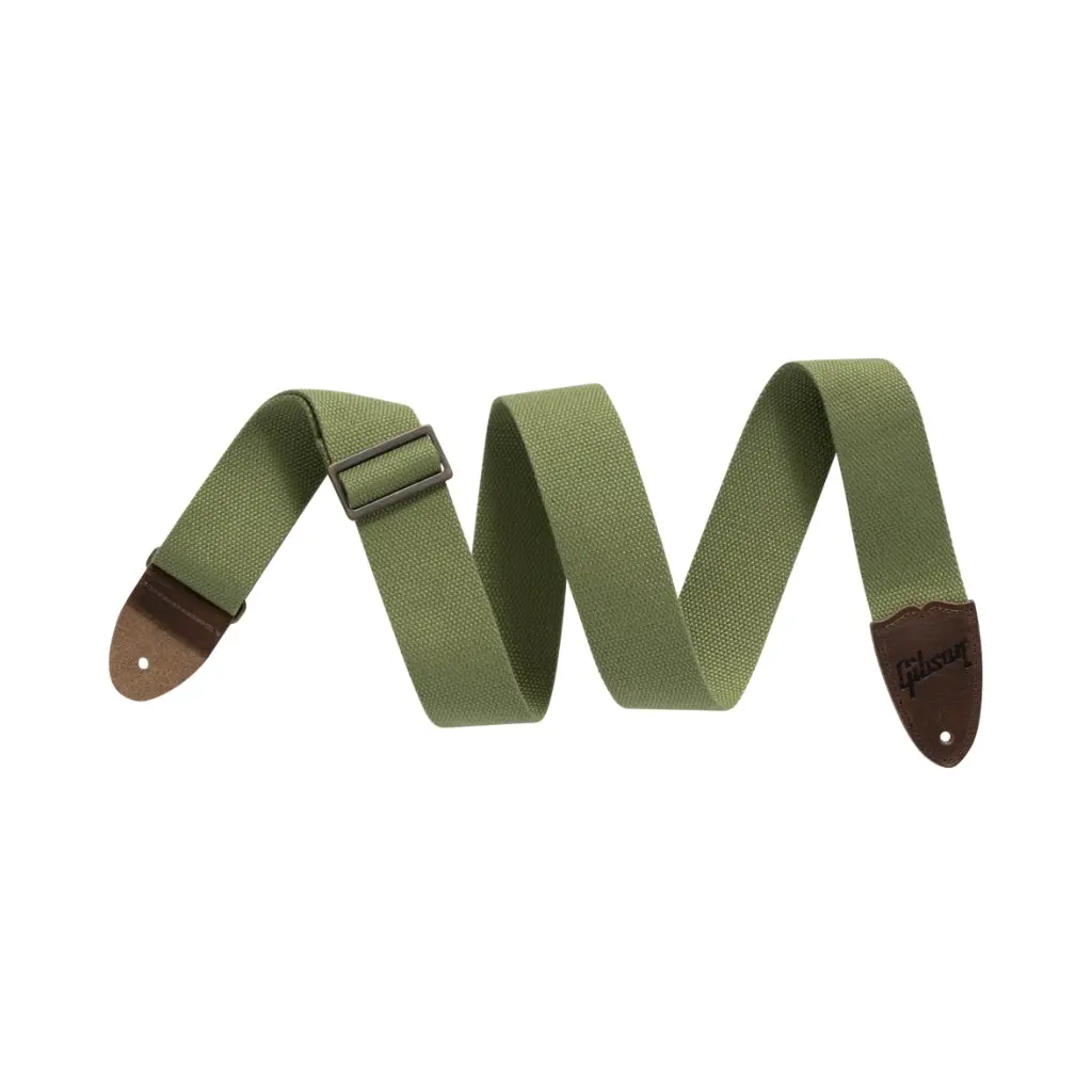 Gibson The Canvas Strap - Green 1
