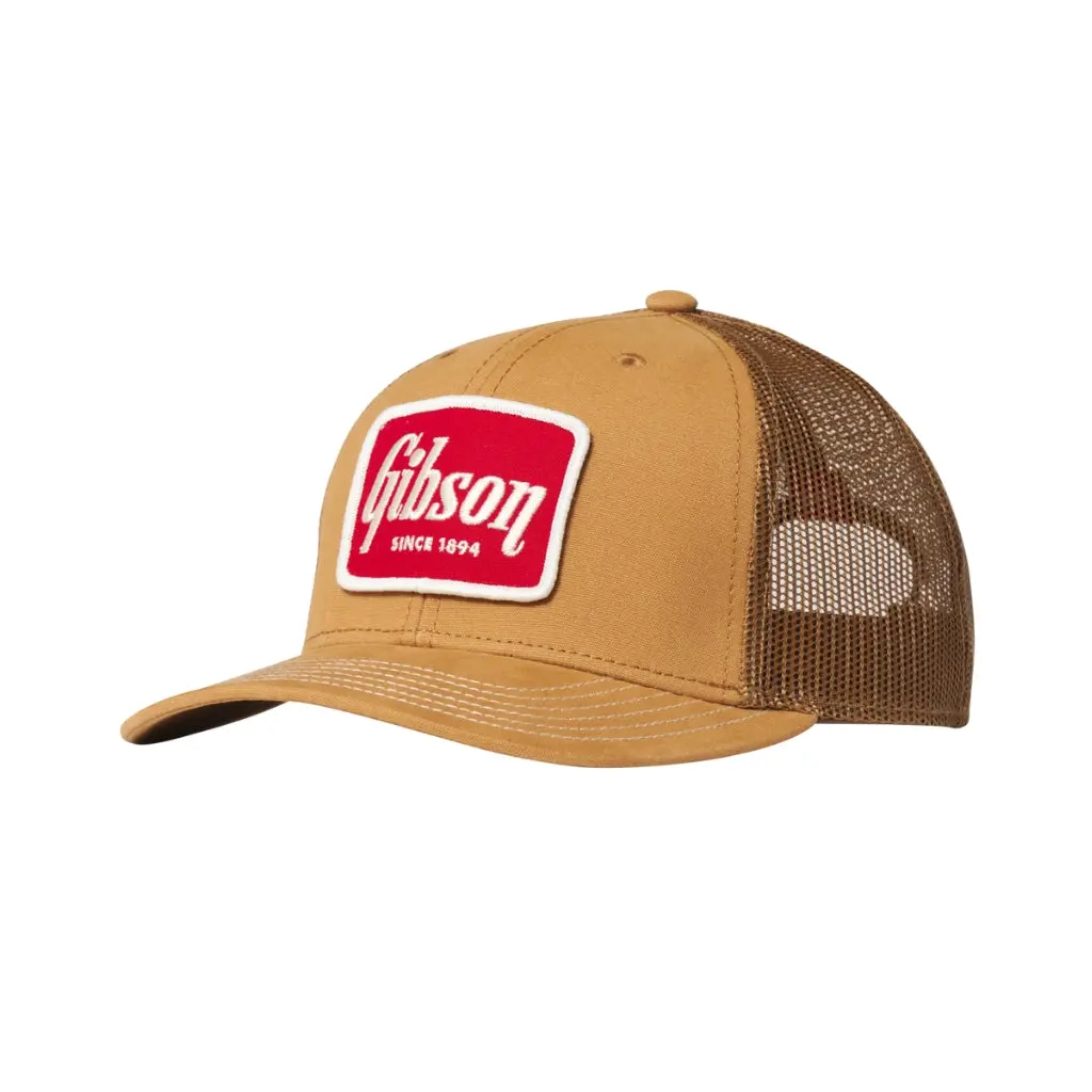 Gibson Canvas Trucker Cap 1