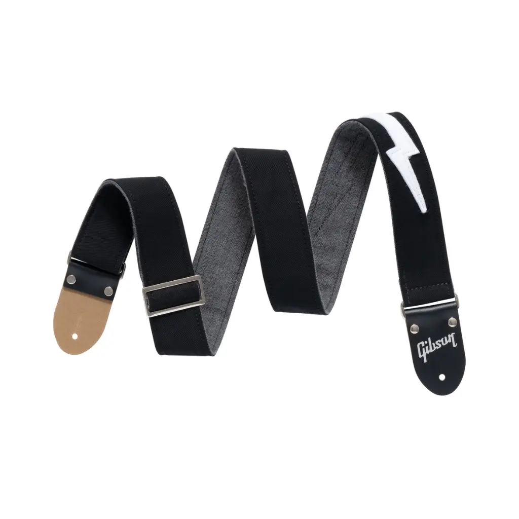 Gibson The Vintage Bolt Strap - Black 1