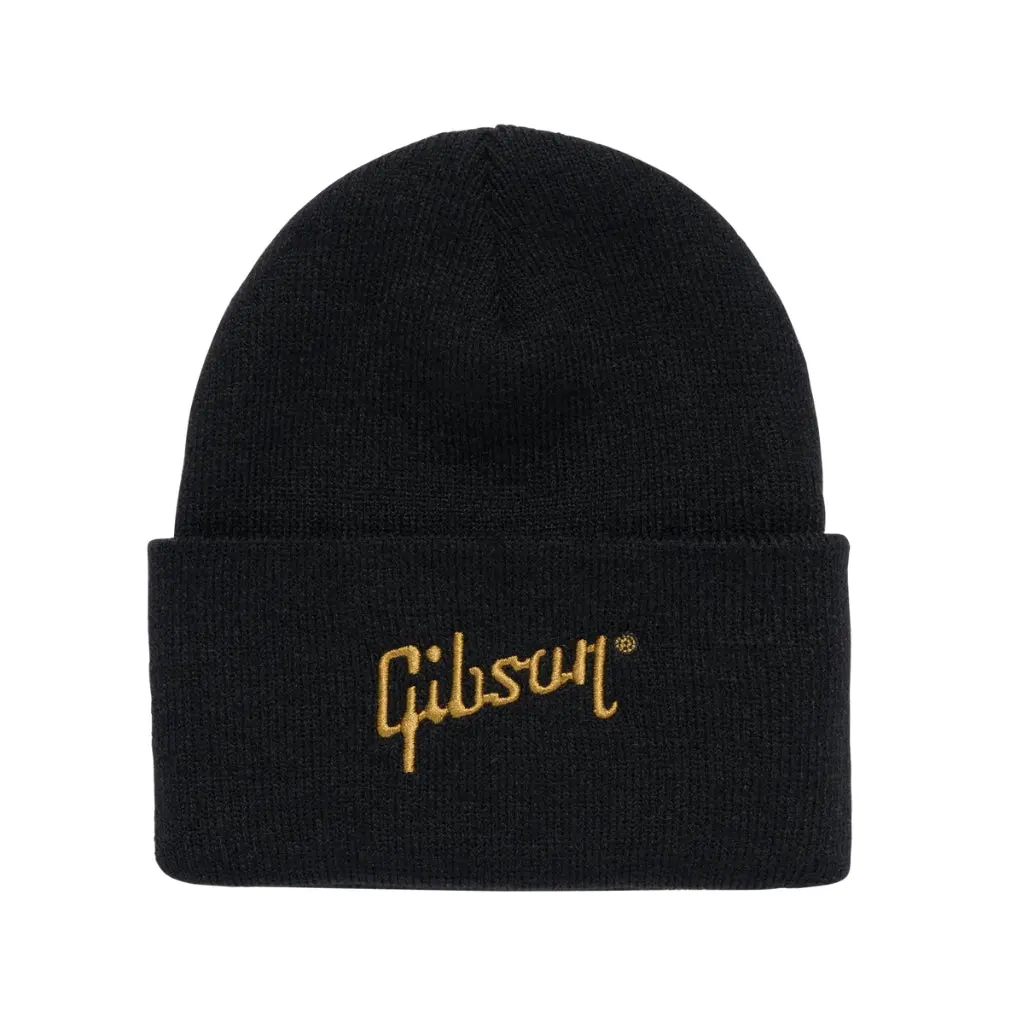 Gibson Kid's Logo Beanie - Black 1
