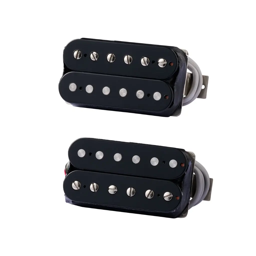 Gibson 496R/500T Set Potted Ceramic Black Pickups 1
