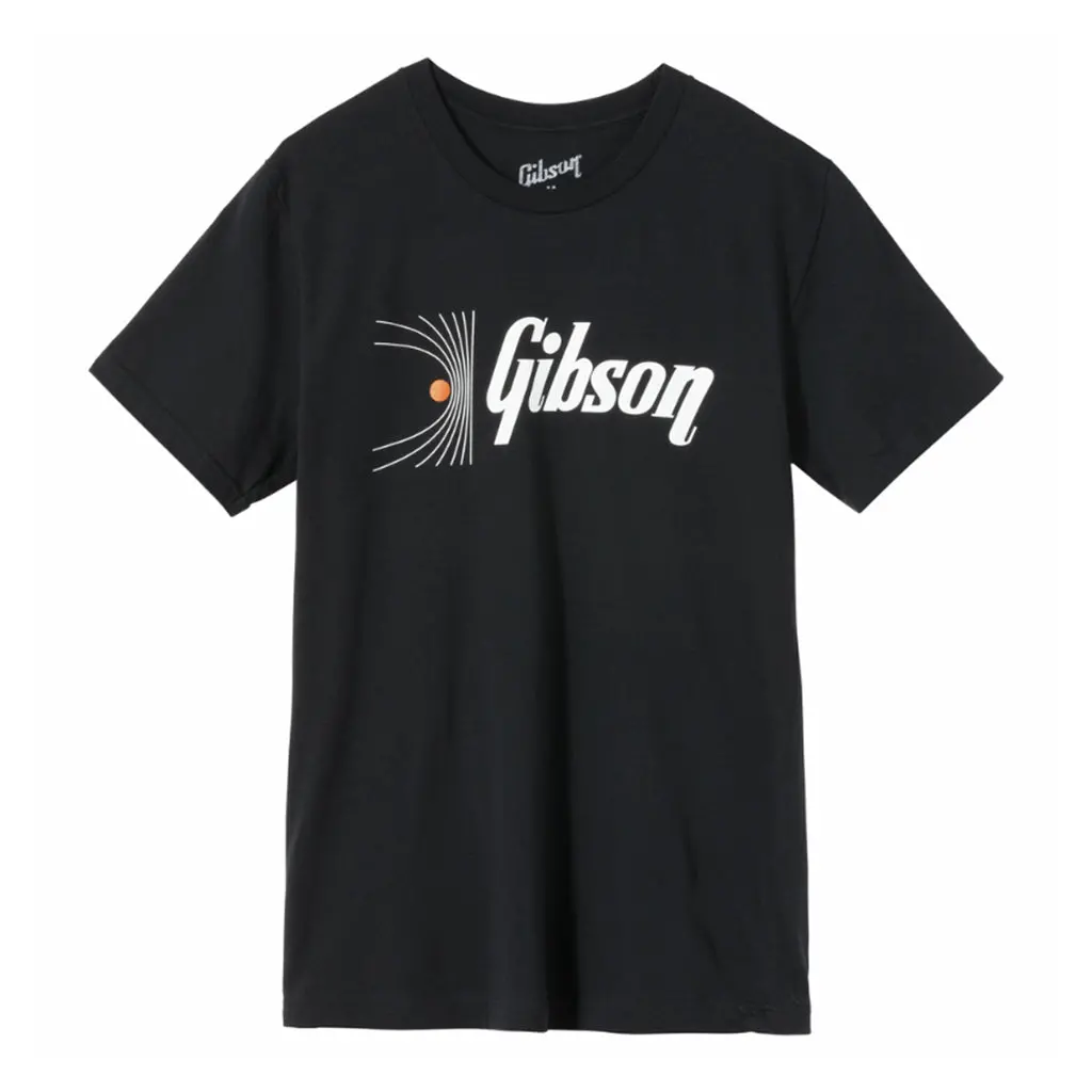 Gibson Soundwave Tee Black Medium 1