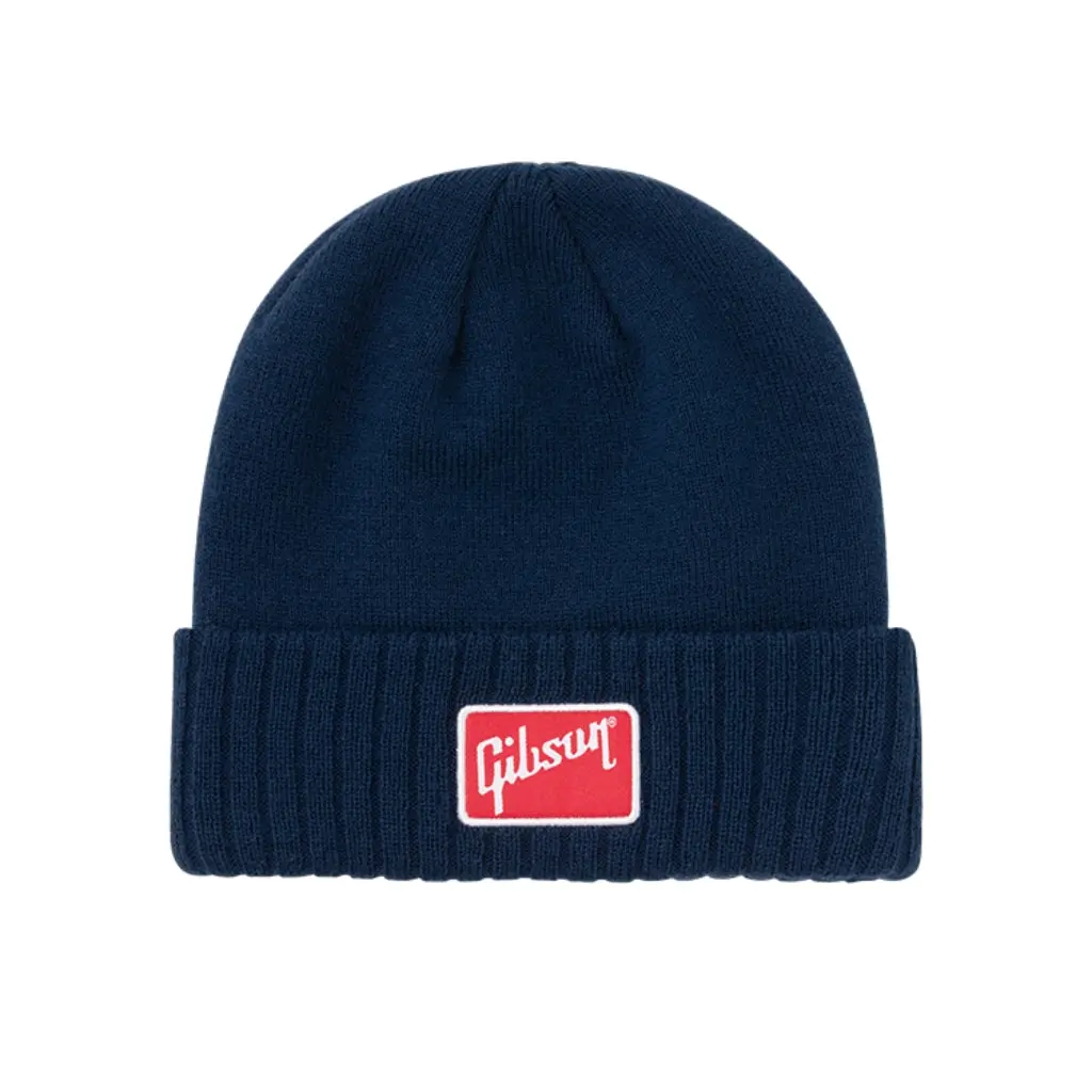 Gibson Cuffed Beanie - Navy 1