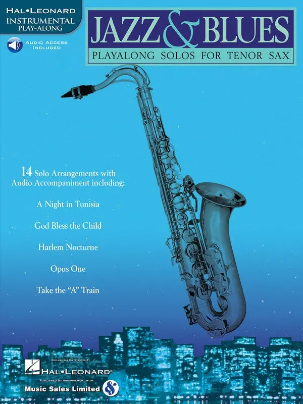 Jazz & Blues Solos - Play Along For Tenor Saxophones 1