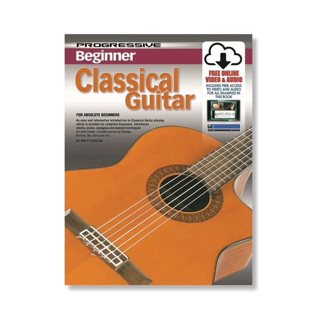 Progressive Beginner Classical Guitar - Online 1