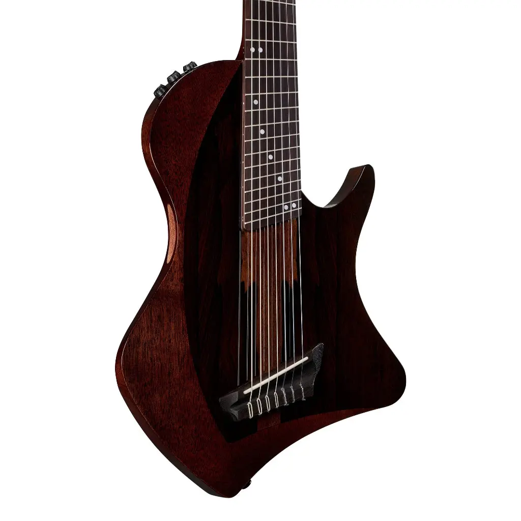 Abasi Stage 7 Nylon-String Acoustic-Electric Guitar - Ziricote 1