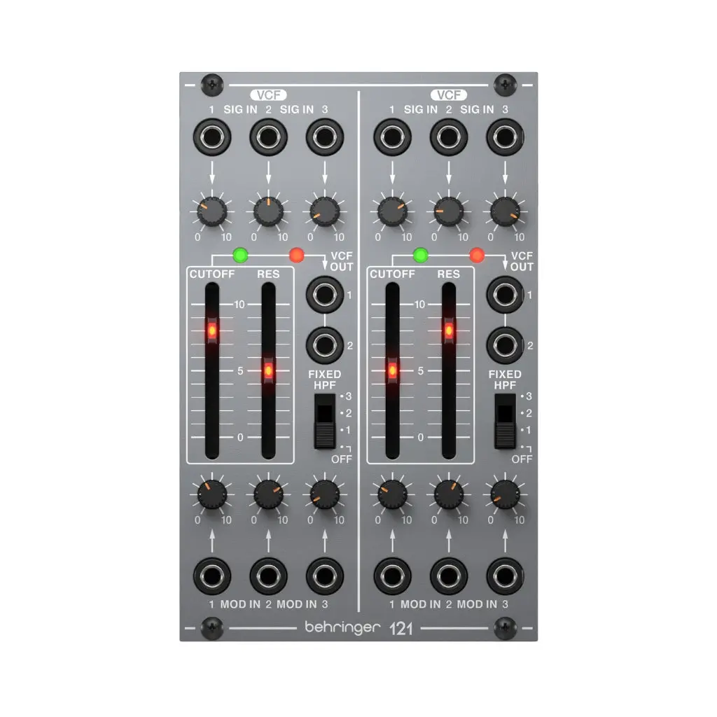 Behringer 121 Dual Vcf Eurorack Module 1