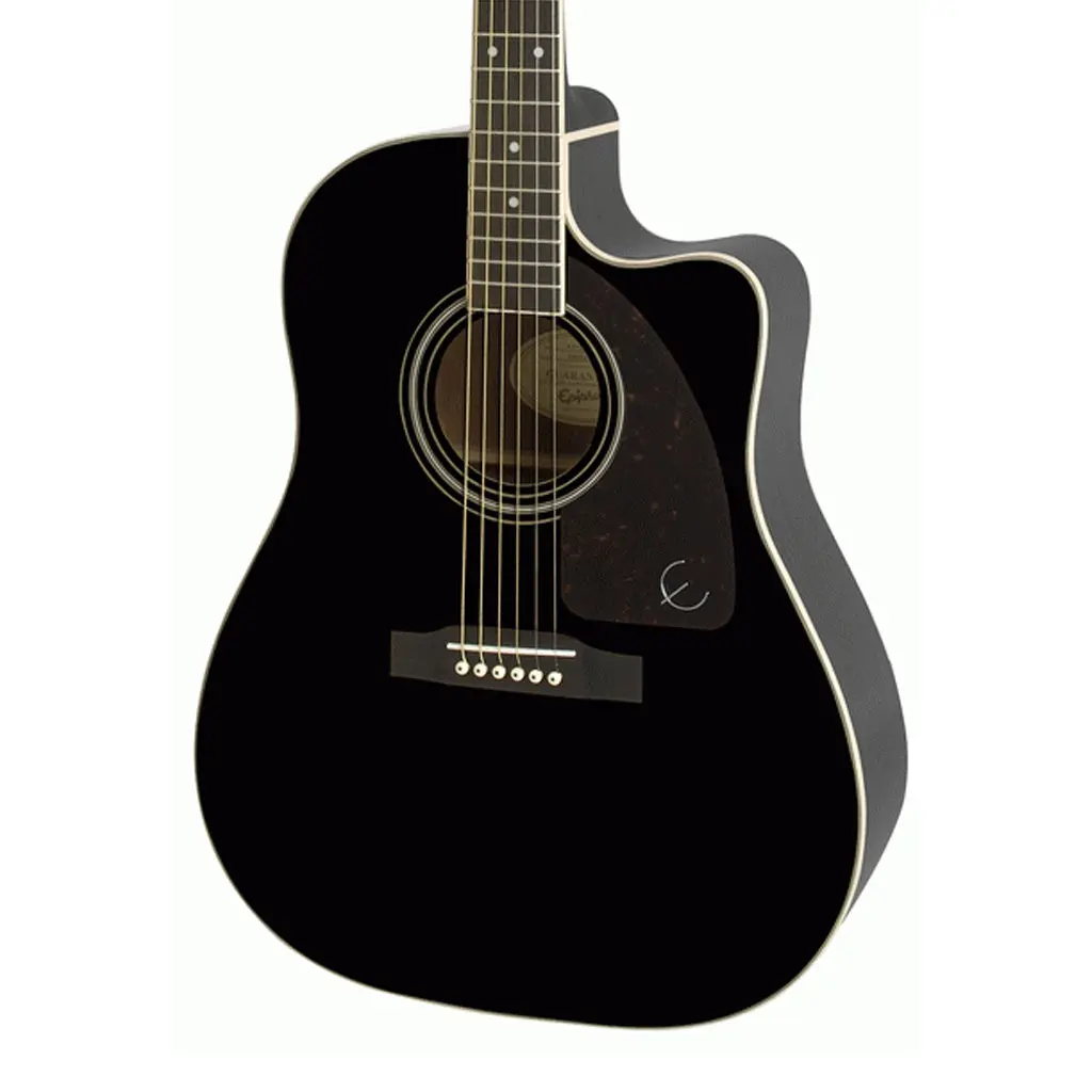 Epiphone - J45ec Studio Acoustic Guitar - Ebony 1