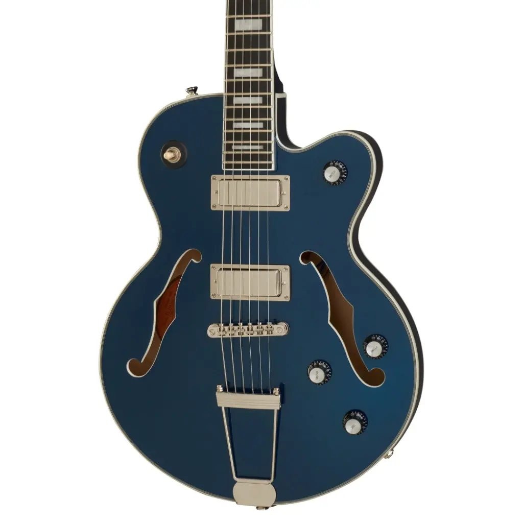 Epiphone Uptown Kat Es - Sapphire Blue Metallic 1