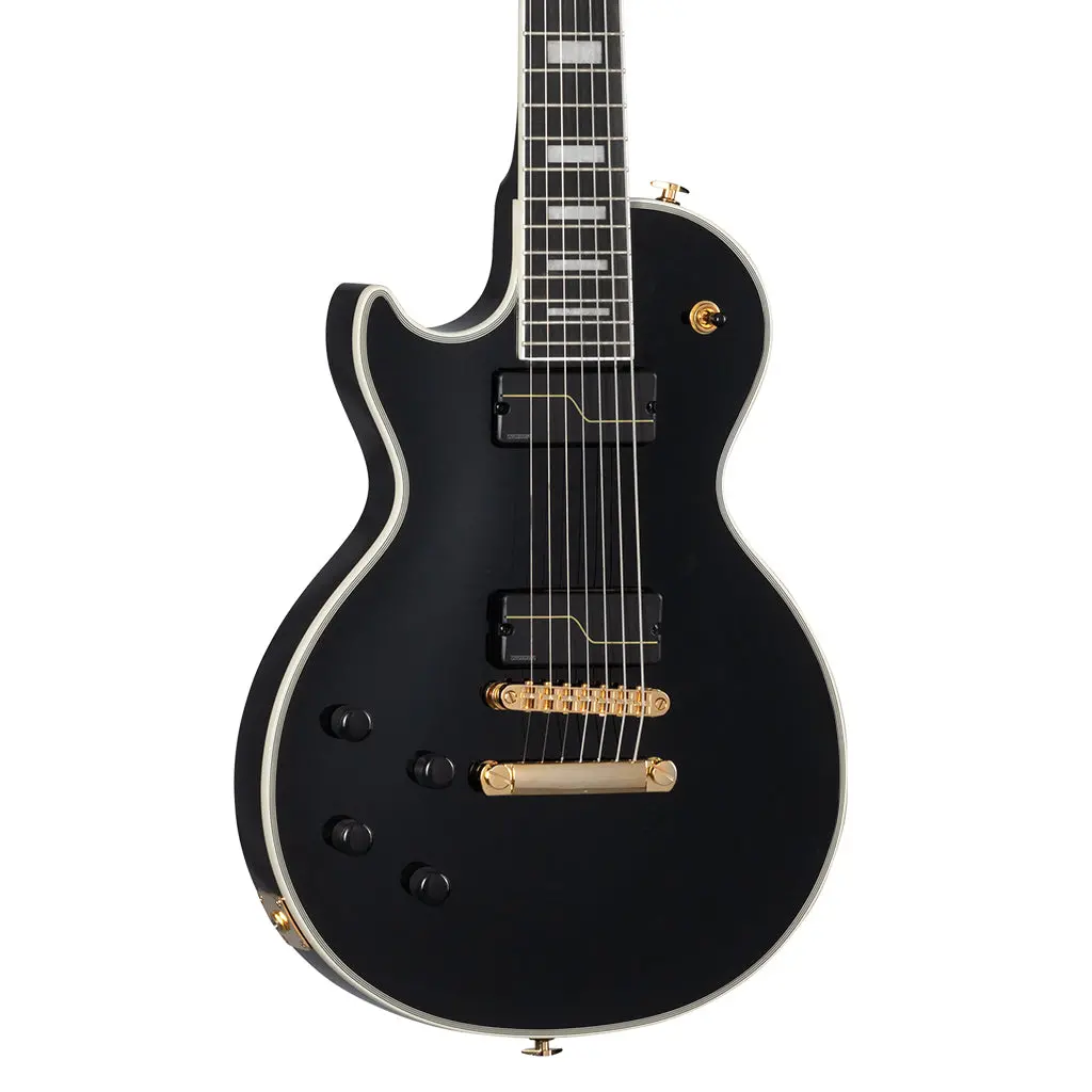 Epiphone - Matt Heafy Origins Les Paul Custom 7-String Left Handed - Ebony 1