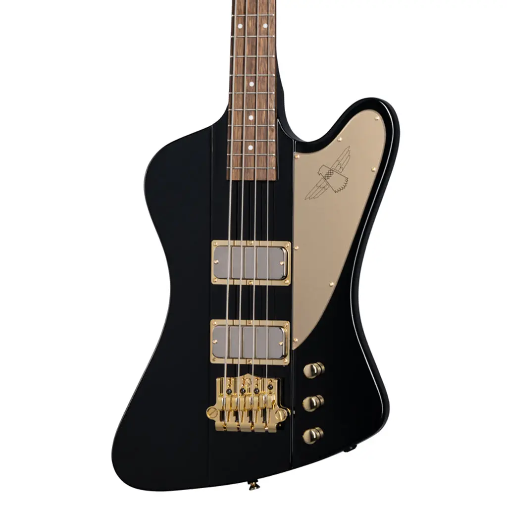 Epiphone Rex Brown Thunderbird Bass In Ebony 1