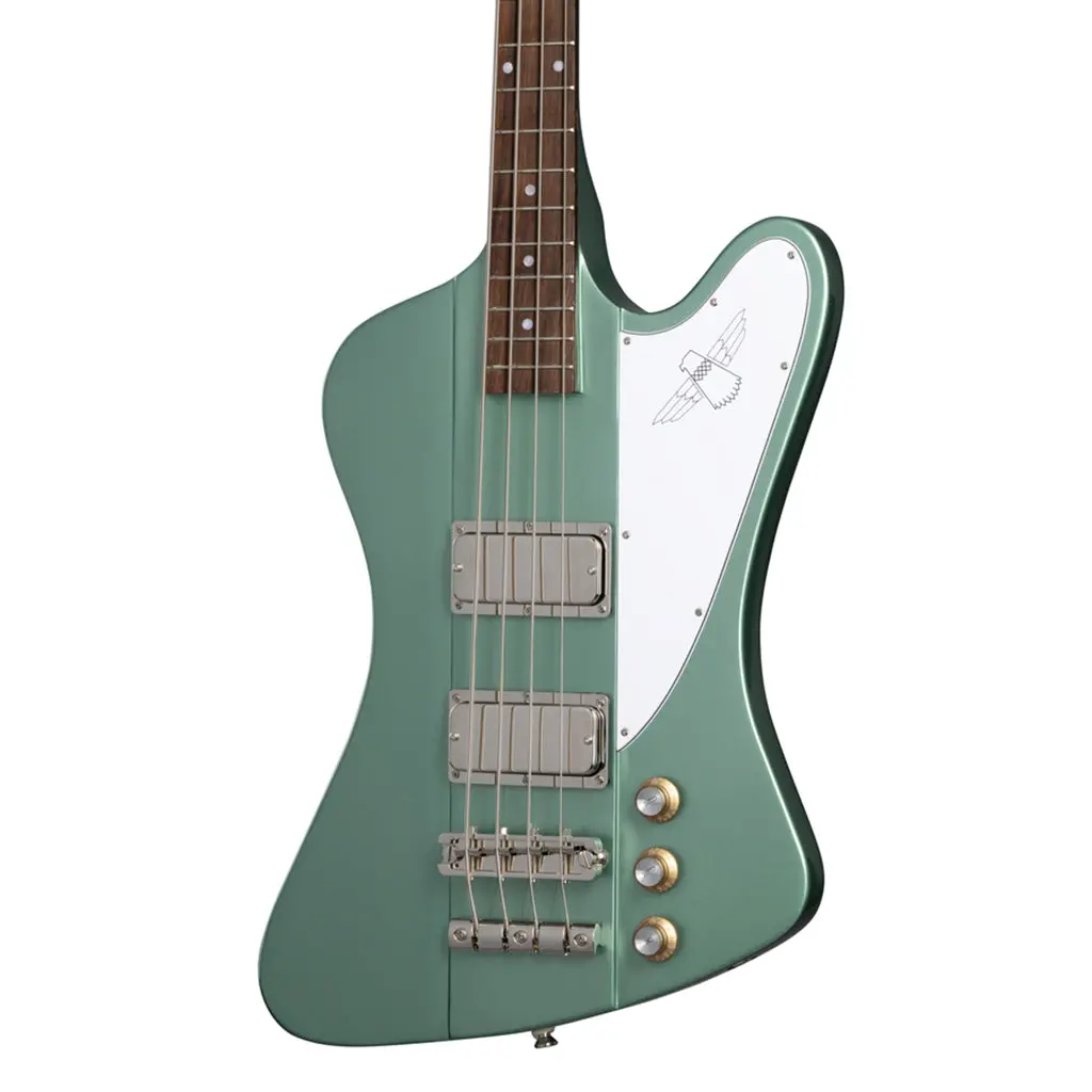 Epiphone Thunderbird 64 In Gig Bag Inverness Green 1