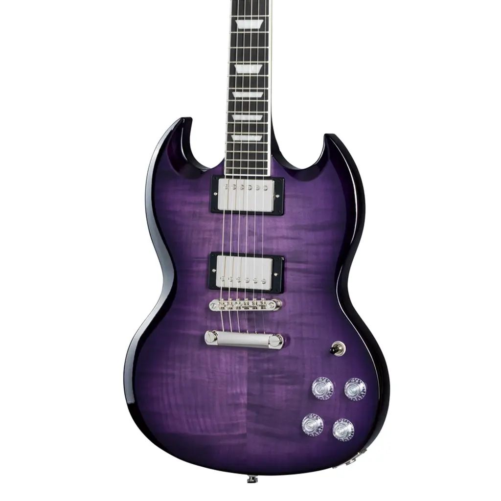 Epiphone Sg Modern Figured In Purple Burst 1