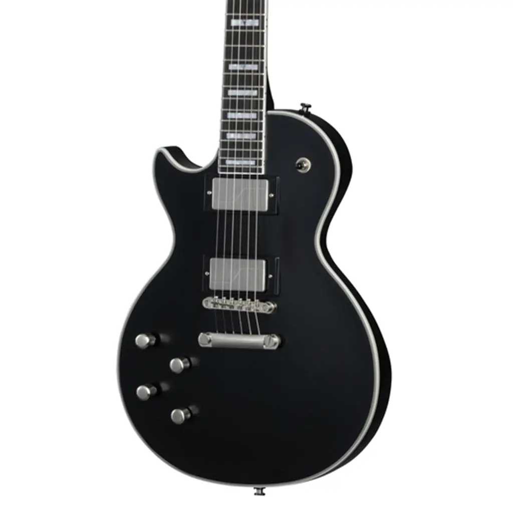 Epiphone Les Paul Prophecy Left Handed - Aged Jet Black Metallic 1
